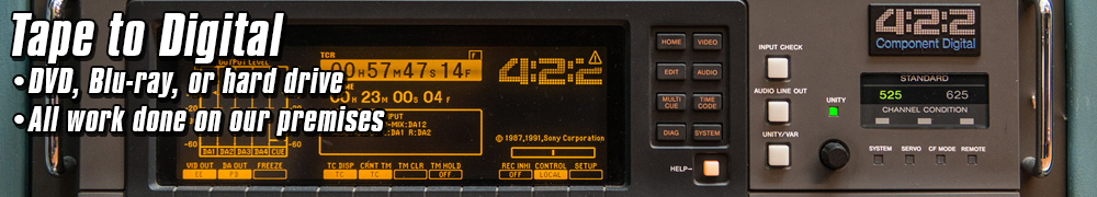 miniDV Duplication